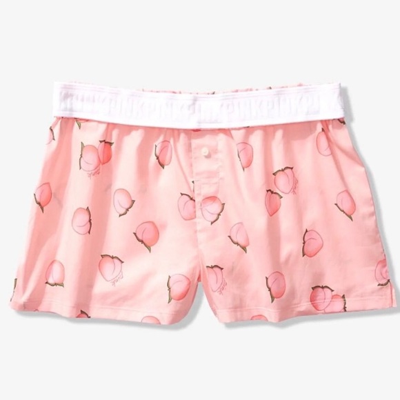 Victoria secret pink peach shorts Clearance